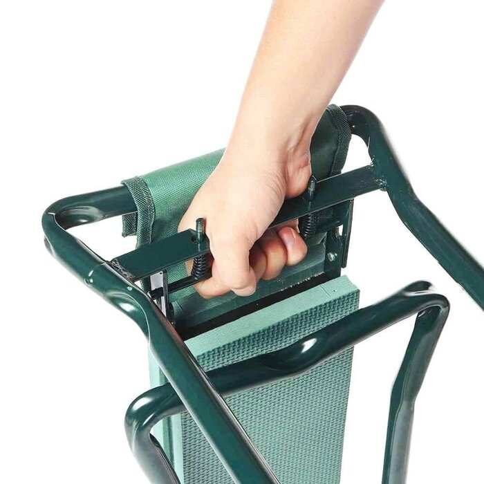 Banc de jardin 3-en-1 pliable : Siège et genouillère - Jusqu'à -33%