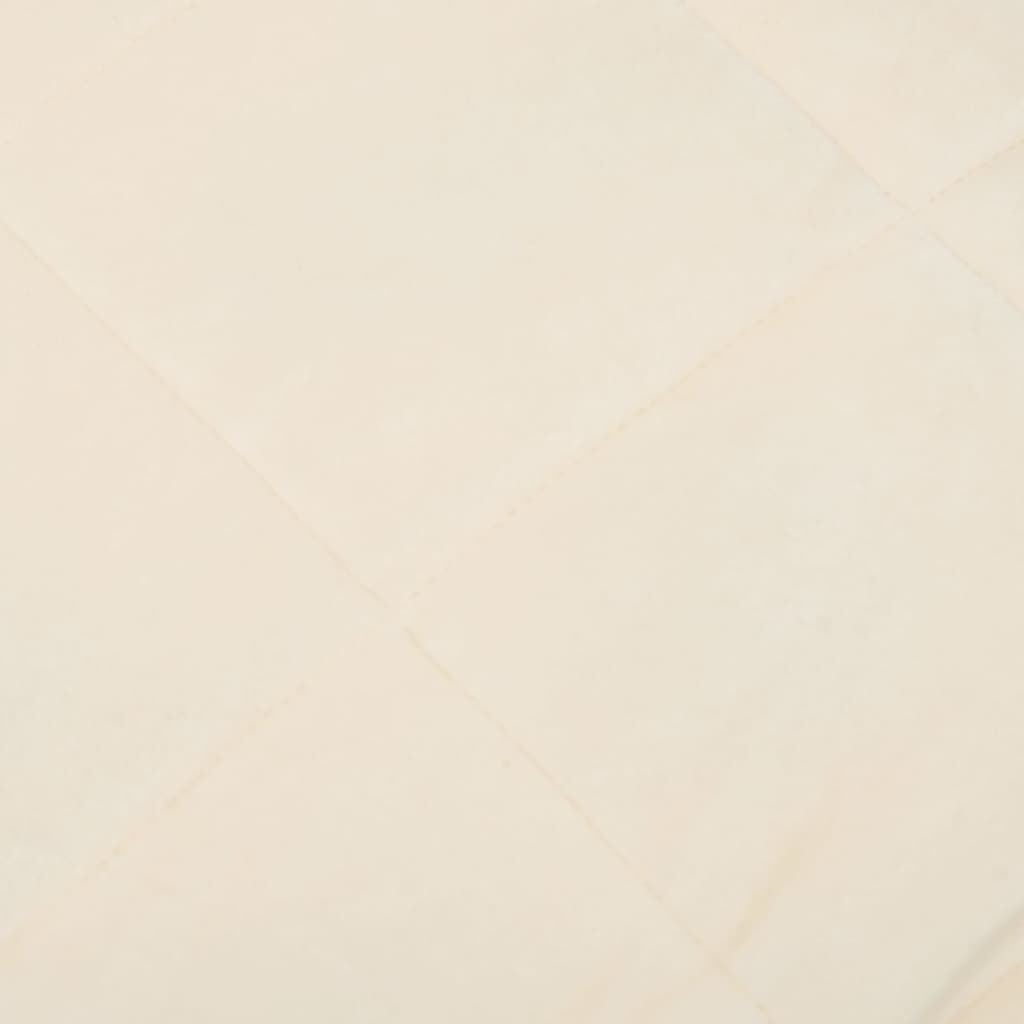 Couverture lestée 138x200 cm 6 kg - Crème - Jusqu'à -33%
