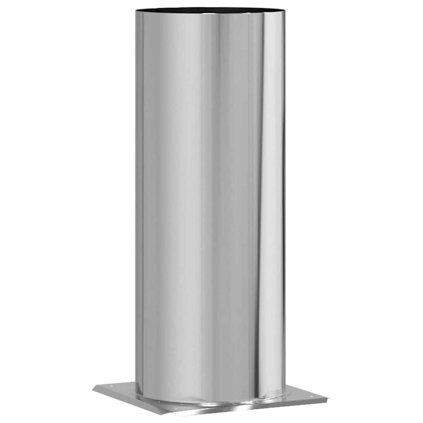 Rallonge de tête de cheminée acier inoxydable 31x31cm - Jusqu'à -50%