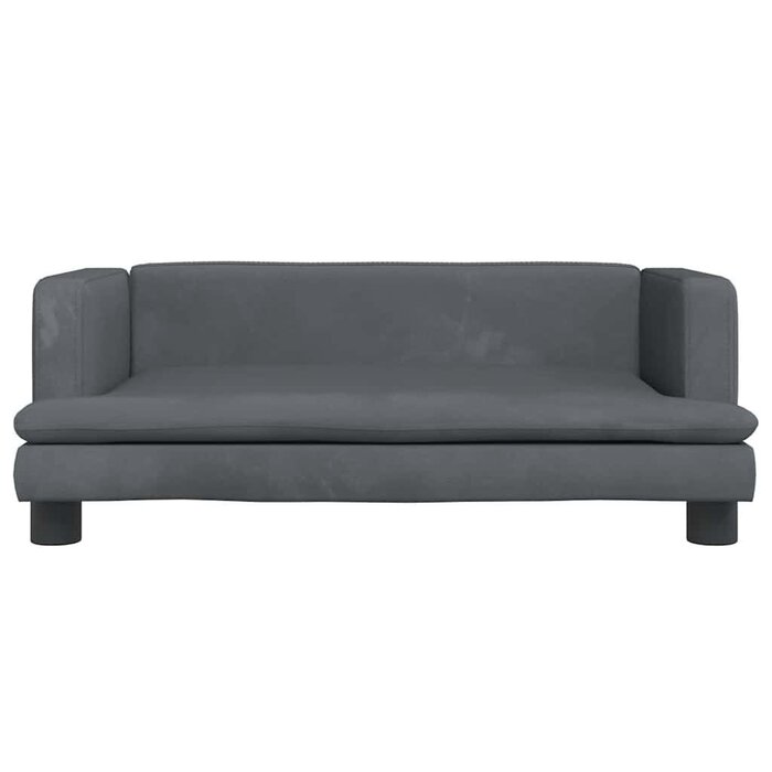 Canapé enfant velours gris - Jusqu'à 34% de remise