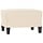 Repose-pieds en microfibre beige - Jusqu'à -53% sur le prix d'origine