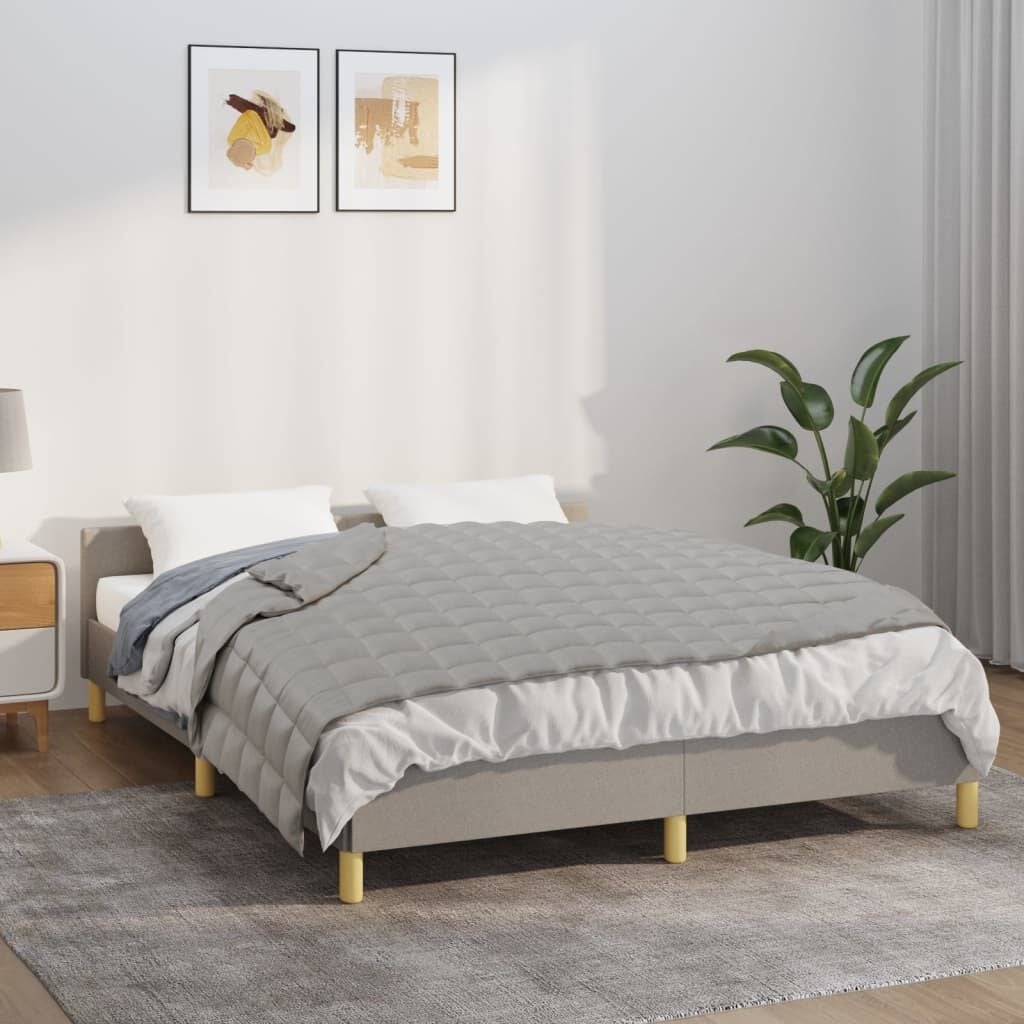 Couverture lestée 9 kg, 122x183 cm - Gris - Jusqu'à -33% sur l'outlet