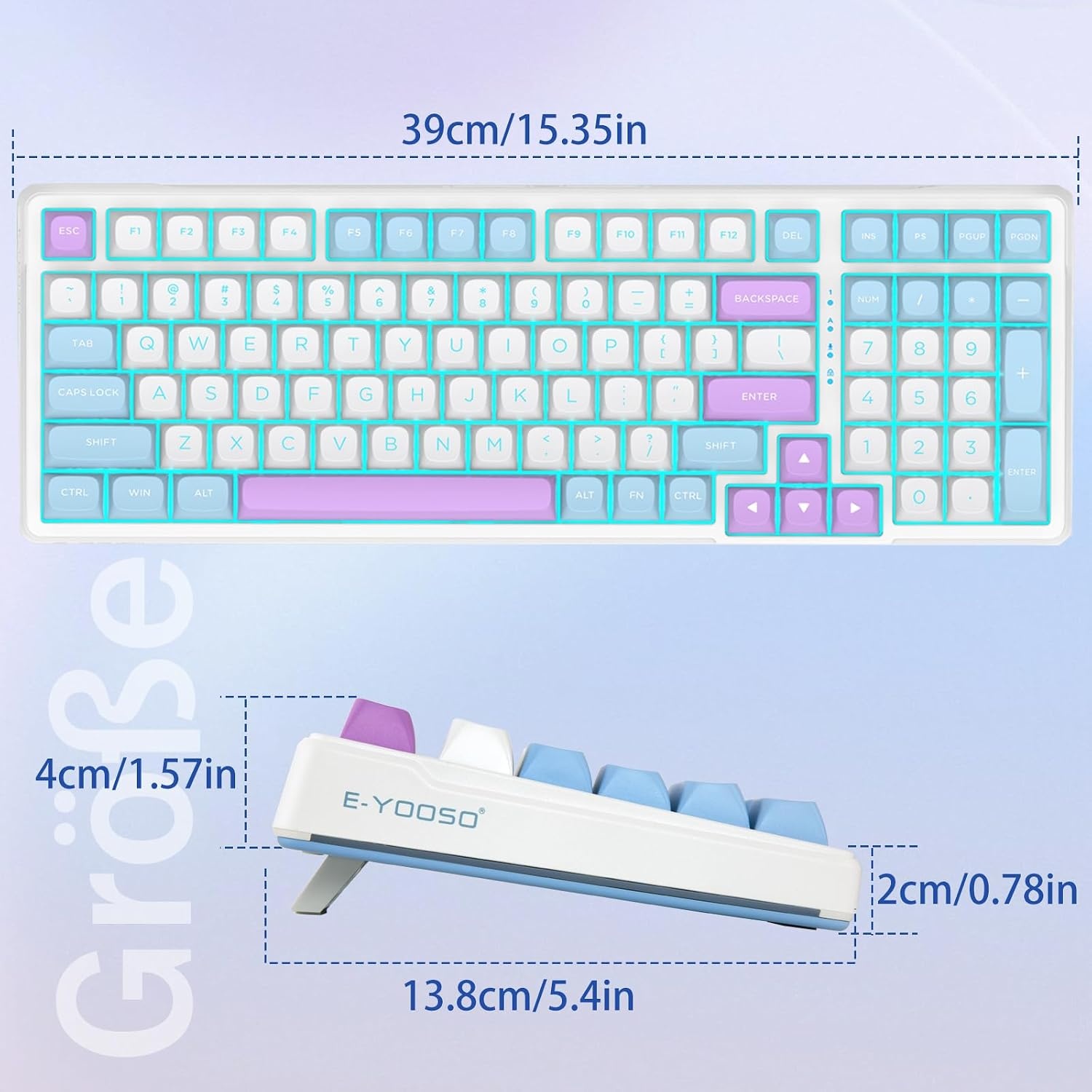 Clavier mécanique gaming 99 touches - Jusqu'à -58% sur votre achat