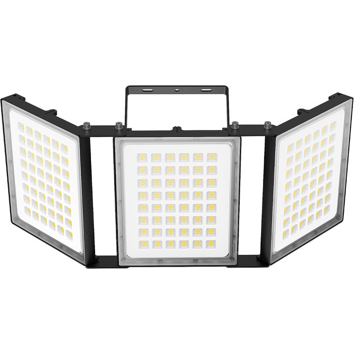 Projecteur LED 600W 60000lm - 3 têtes orientables - Jusqu'à -43%