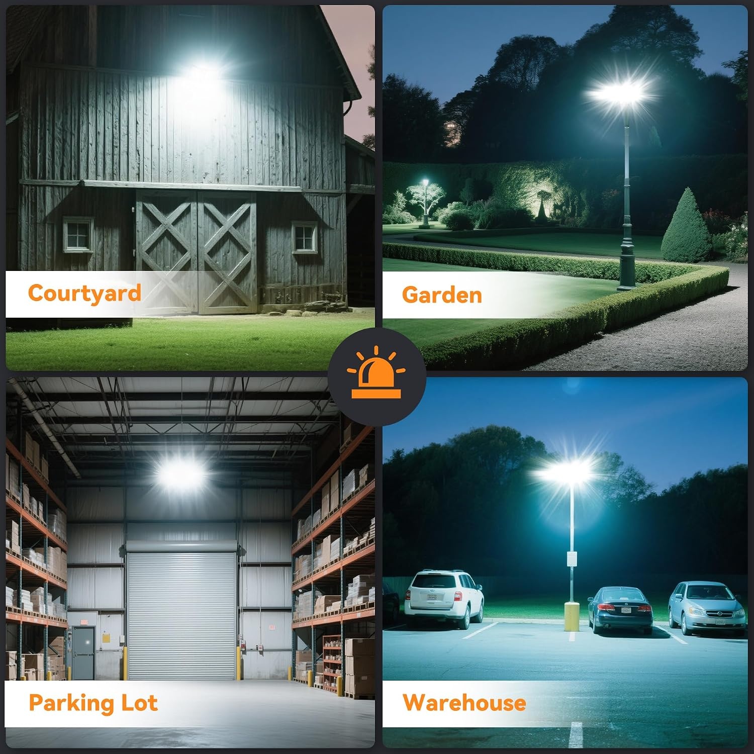 Projecteur LED 600W 60000lm - 3 têtes orientables - Jusqu'à -43%