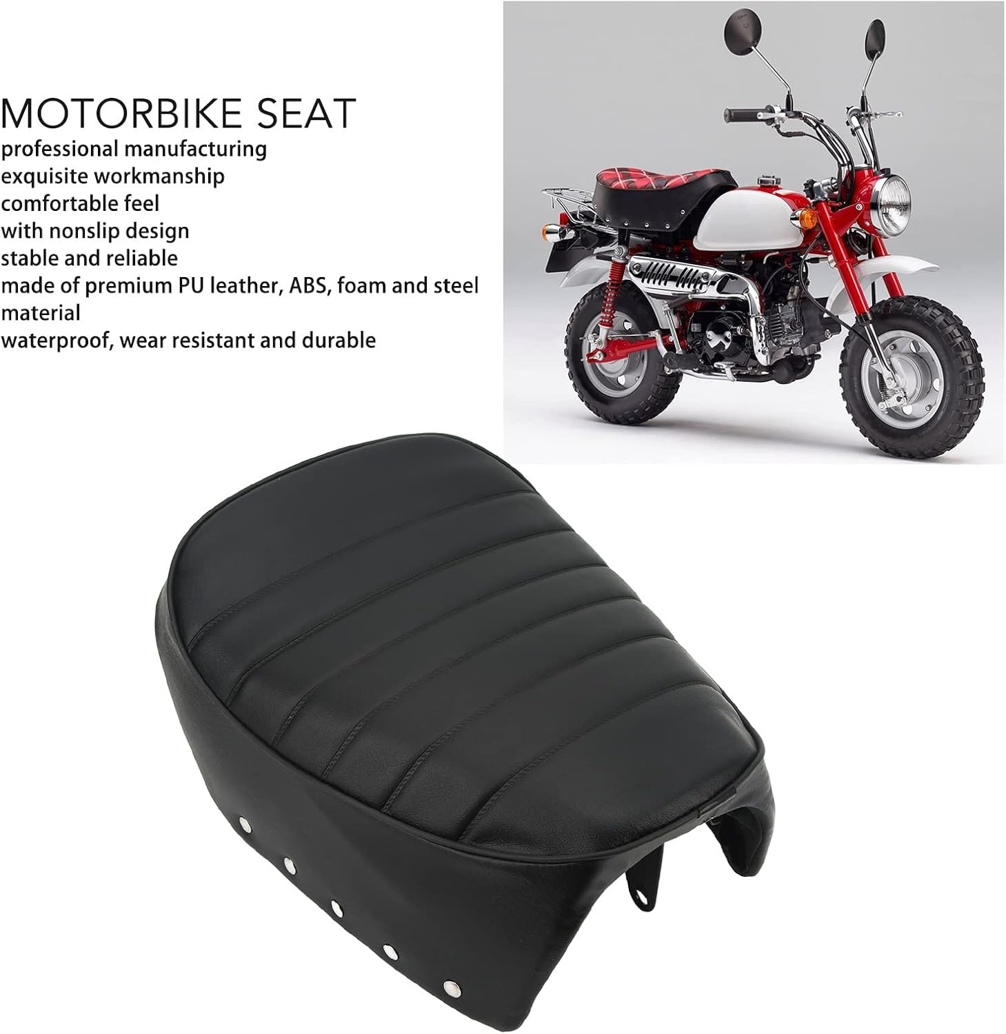 Selle confort pour moto Monkey Z50 - Jusqu'à 28% de remise
