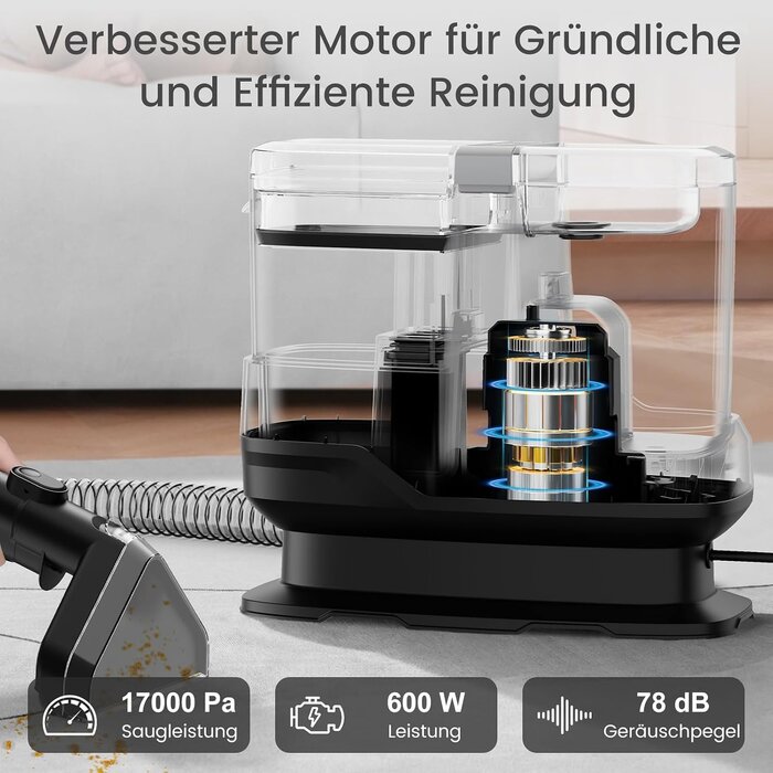 Nettoyeur de tissus portable 600W - Jusqu'à -29% sur le prix neuf