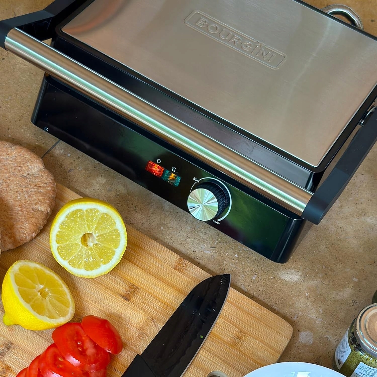 Grill Contact & Presse-Panini Inox - Jusqu'à 32,7% de remise