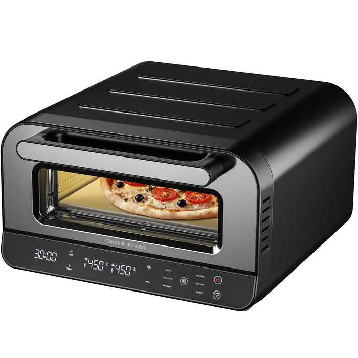 Four à pizza électrique avec pierre de cuisson - Jusqu'à -30%