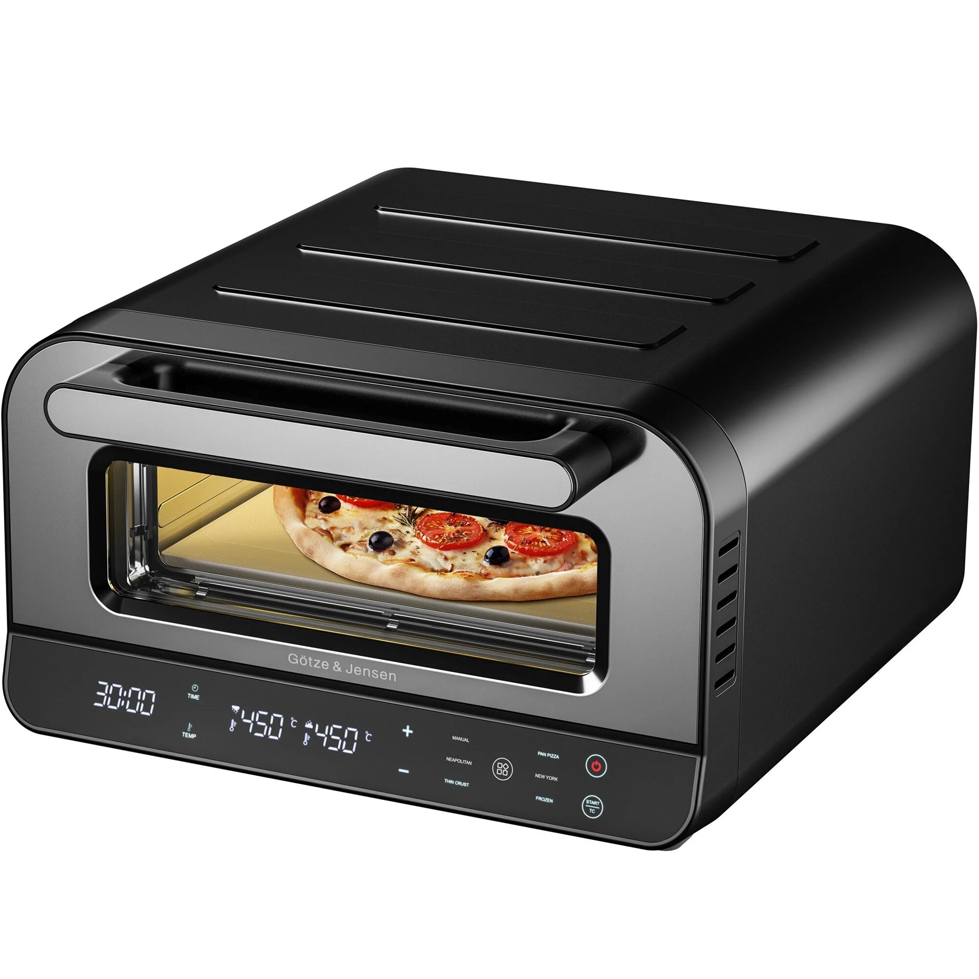 Four à pizza électrique avec pierre de cuisson - Jusqu'à -30%