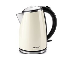 Bouilloire électrique rétro crème 1,7L - Jusqu'à -49%