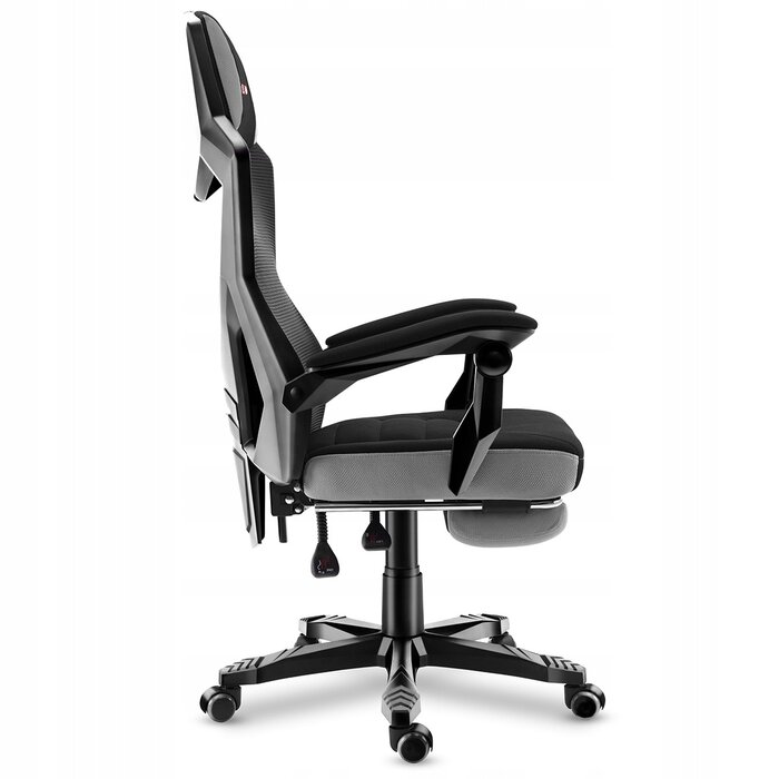 Chaise Gaming Ergonomique Grise - Jusqu'à -33% sur l'état Déballé