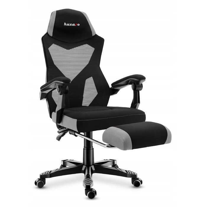 Chaise Gaming Ergonomique Grise - Jusqu'à -33% sur l'état Déballé