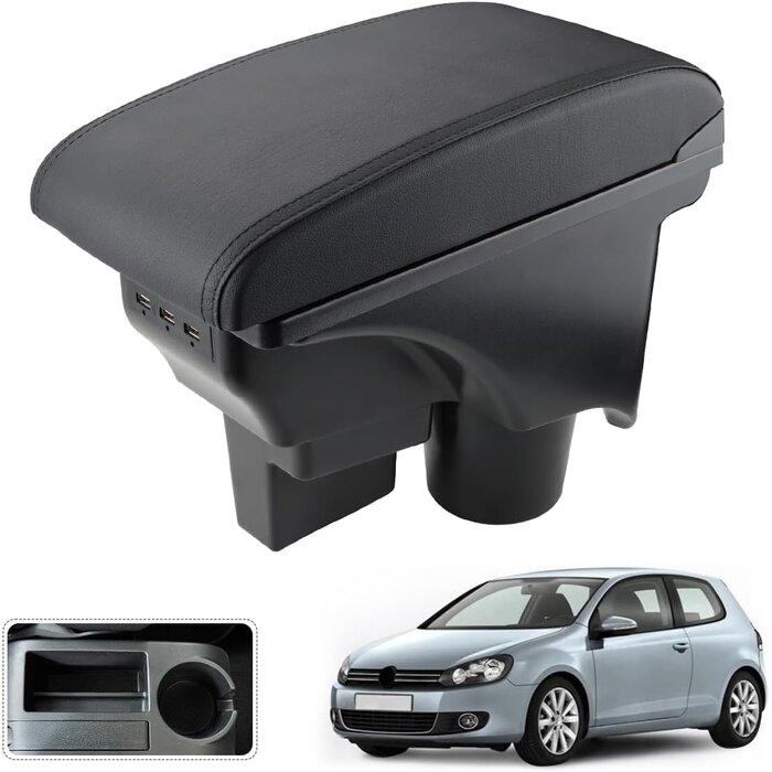 Accoudoir VW Golf 6 avec 3 ports USB - Jusqu'à -33%