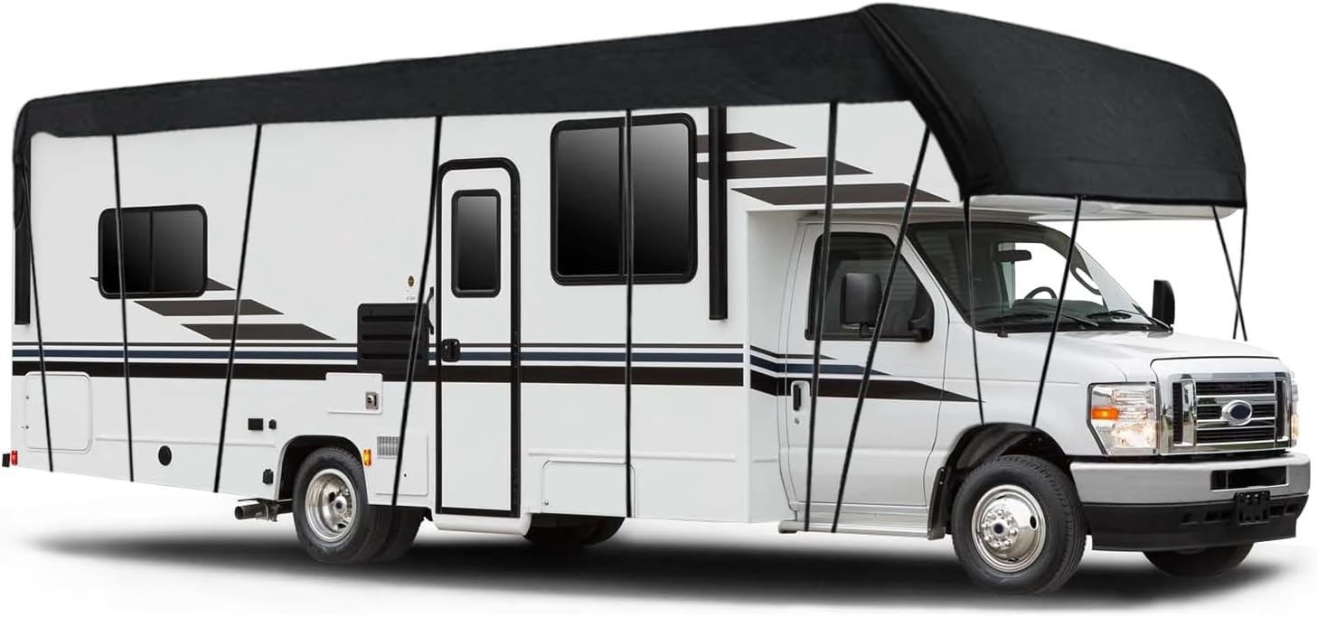 Housse protection camping-car 7,5x3m - Oxford 210D - Jusqu'à 33% de remise