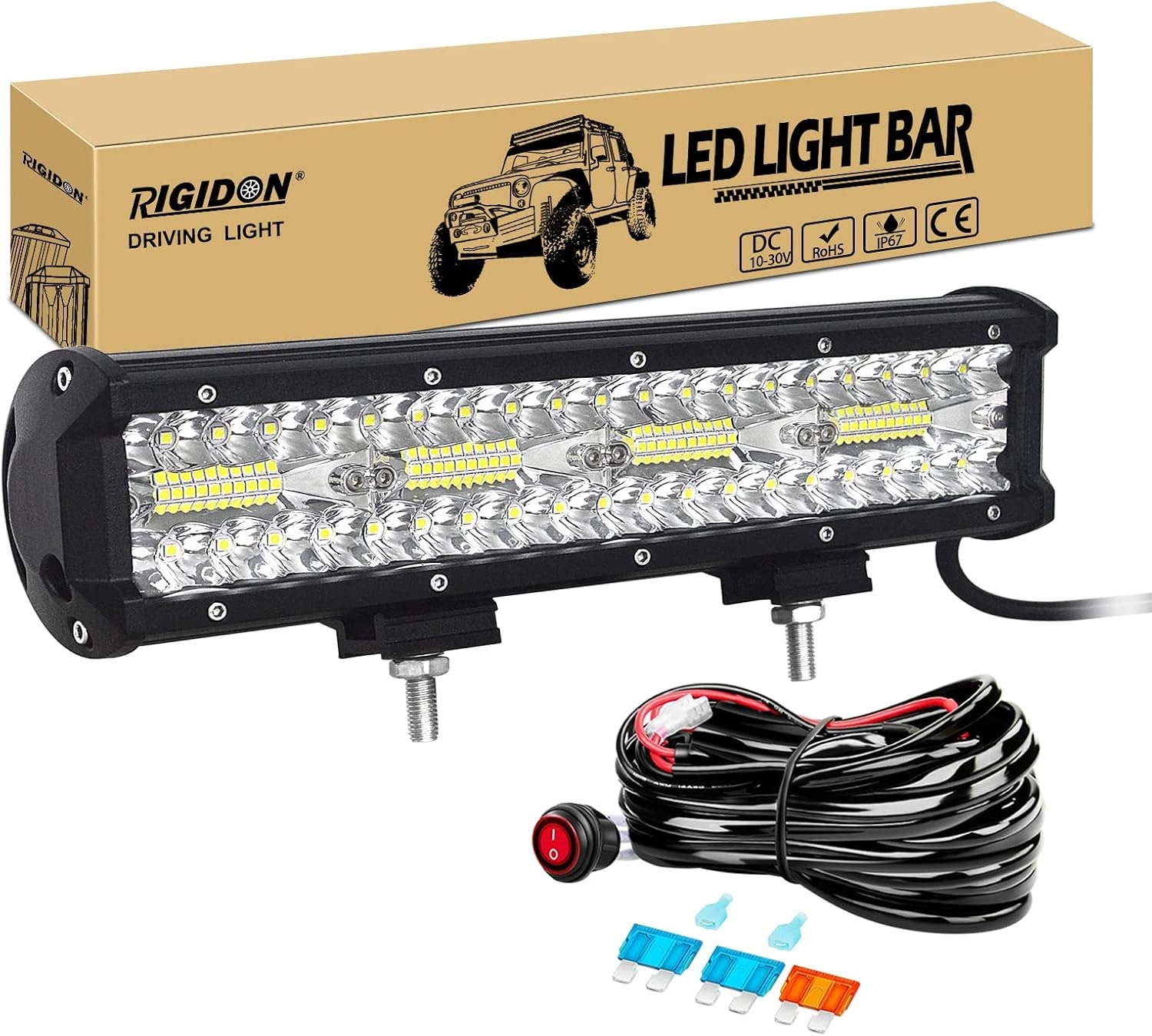 Barre LED 12 pouces 240W étanche - Jusqu'à 33% de remise