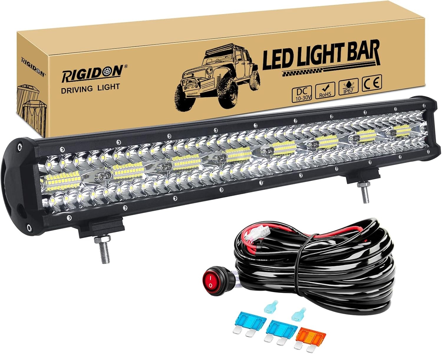 Barre LED 12 pouces 240W étanche - Jusqu'à 33% de remise