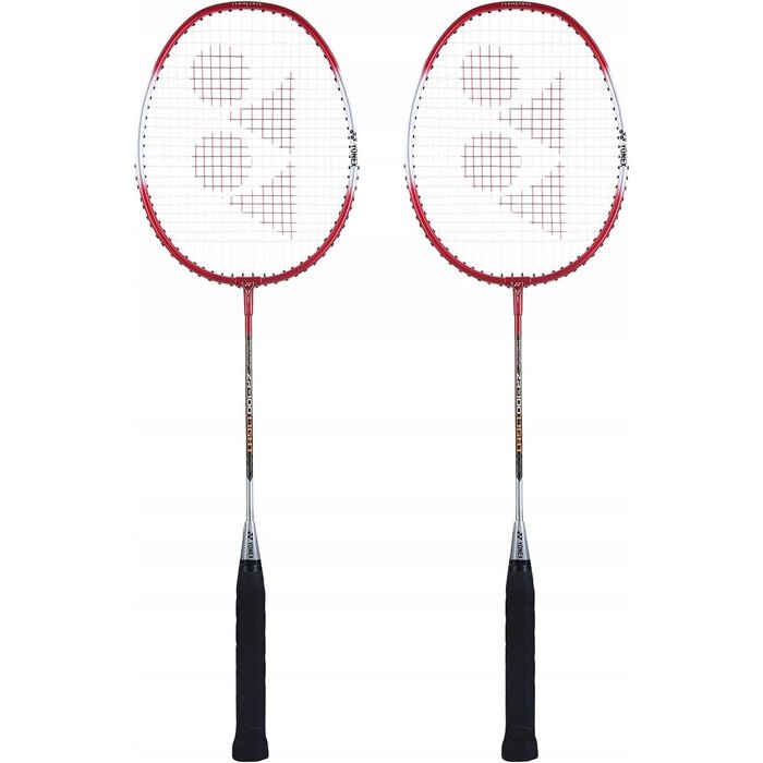 Set de 2 raquettes de badminton légères - Rouge - Jusqu'à 33% de remise