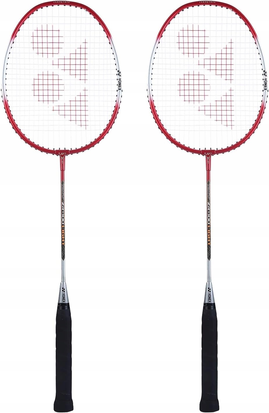 Set de 2 raquettes de badminton légères - Rouge - Jusqu'à 33% de remise