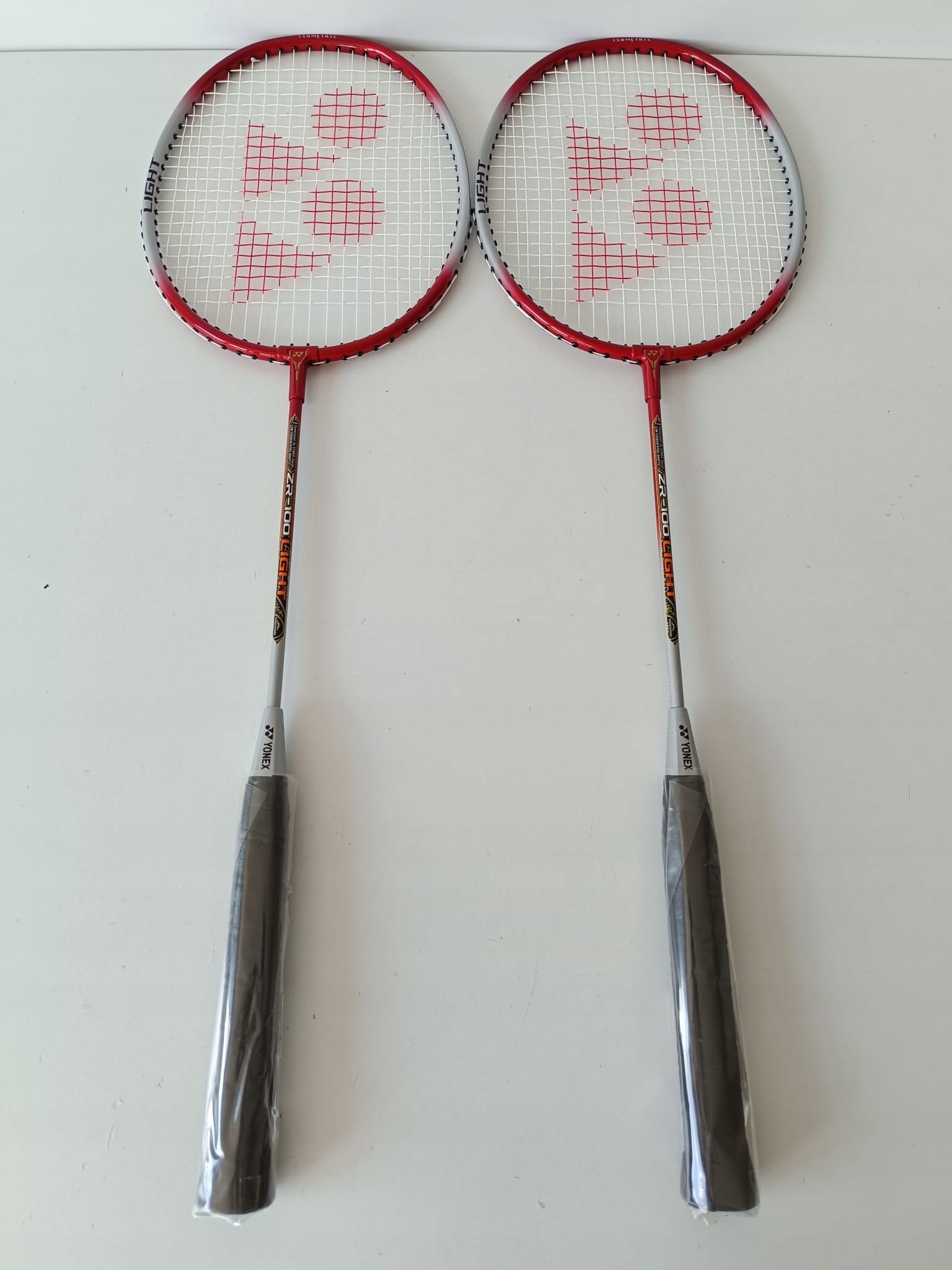 Set de 2 raquettes de badminton légères - Rouge - Jusqu'à 33% de remise
