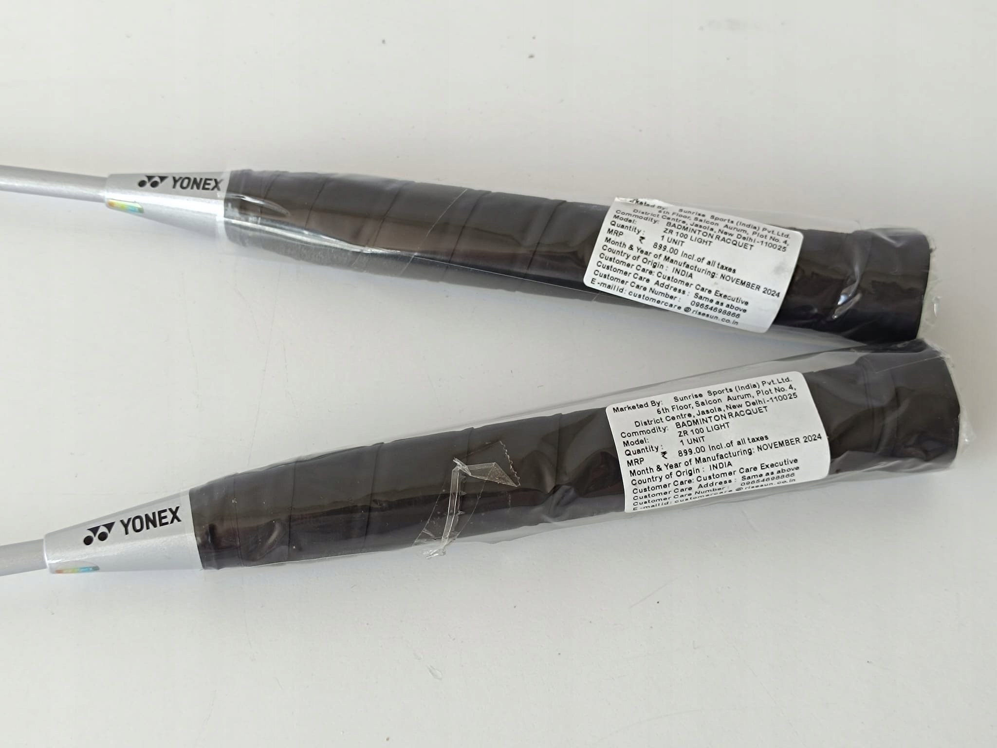 Set de 2 raquettes de badminton légères - Rouge - Jusqu'à 33% de remise