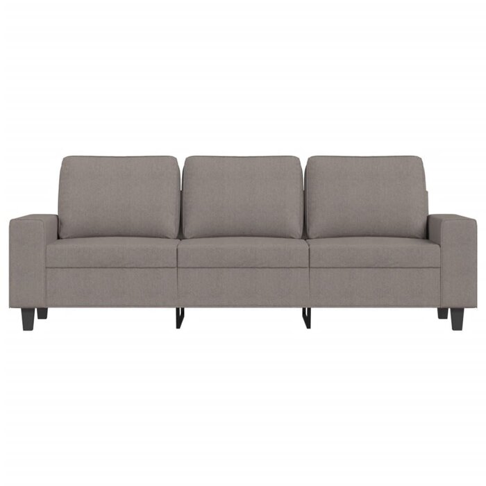 Vidaxl Canapé 3 places 180 cm taupe - Jusqu'à 43 % de remise