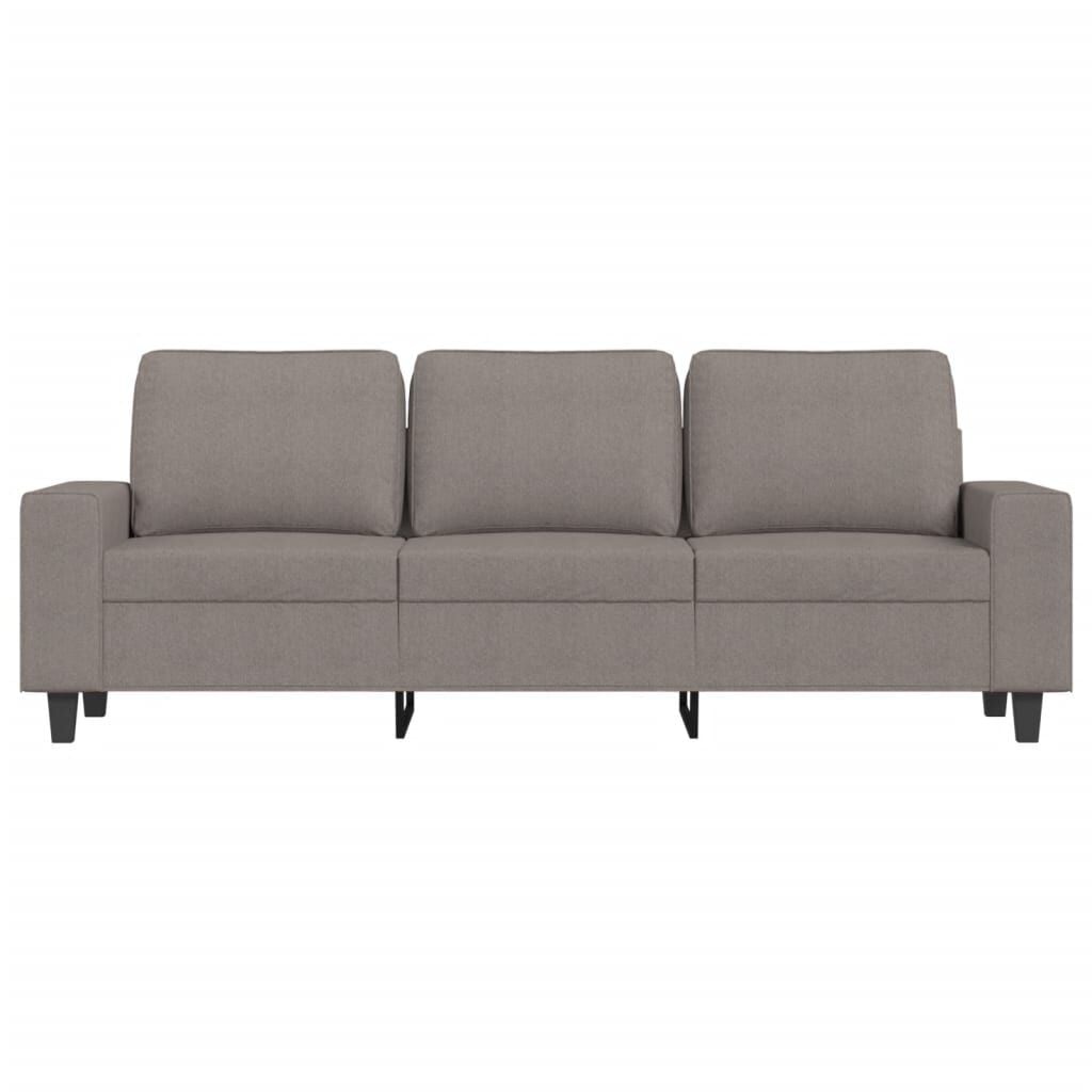 Vidaxl Canapé 3 places 180 cm taupe - Jusqu'à 43 % de remise