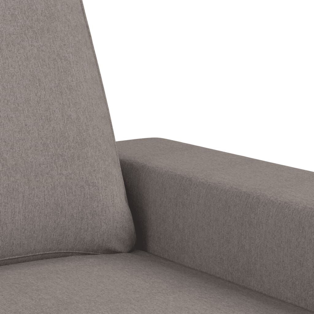Vidaxl Canapé 3 places 180 cm taupe - Jusqu'à 43 % de remise