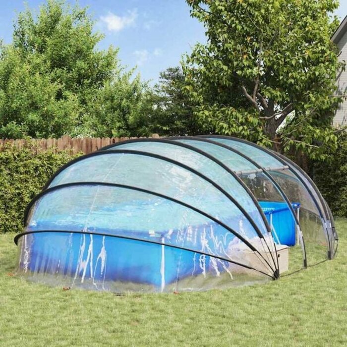 Vidaxl Dôme de piscine XXL 640x432x205cm - Protection et confort - Jusqu'à -35%