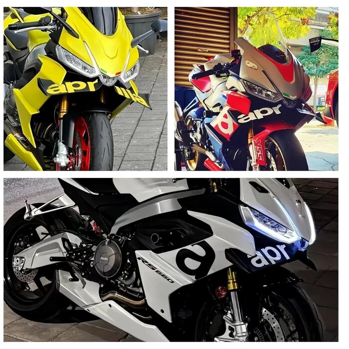 Spoiler Aérodynamique Aprilia RS660 - Jaune - Jusqu'à 29% de réduction