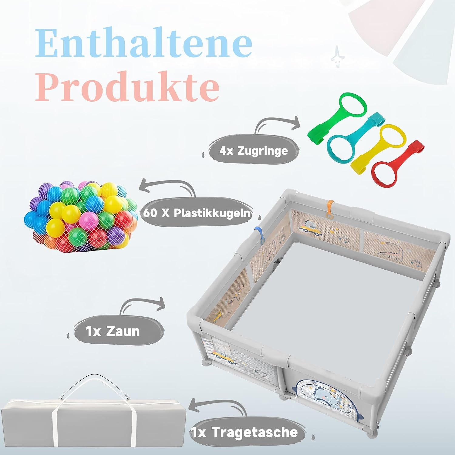 Parc de jeux XXL 180x200 cm - Jusqu'à 29% de réduction
