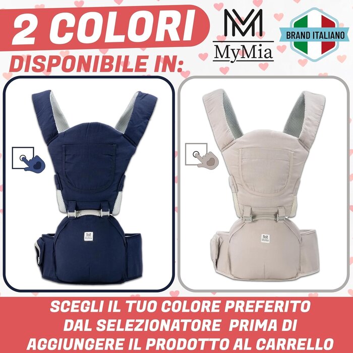 Porte-bébé ergonomique 0-36 mois - Gris - Jusqu'à 32% de réduction