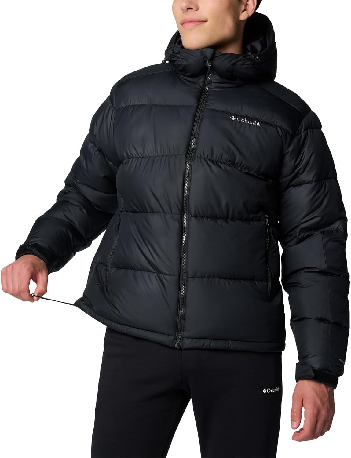Doudoune à capuche isolante homme - Vert - Jusqu'à 30% de réduction