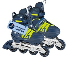 Hudora Rollers enfants réglables bleu - Jusqu'à -34% sur le modèle déballé
