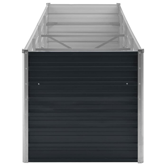 Vidaxl Jardinière surélevée XXL en acier - 320x80x77cm - Jusqu'à -56%