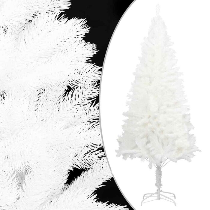 Vidaxl Sapin de Noël artificiel blanc 180 cm - Jusqu'à -83% sur le prix d'origine