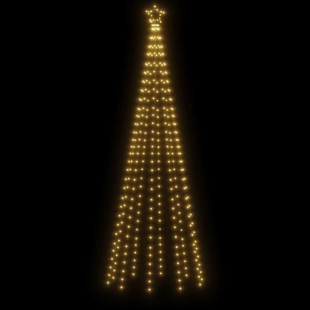 Vidaxl Sapin de Noël lumineux 300 cm - 310 LED - Jusqu'à -29%