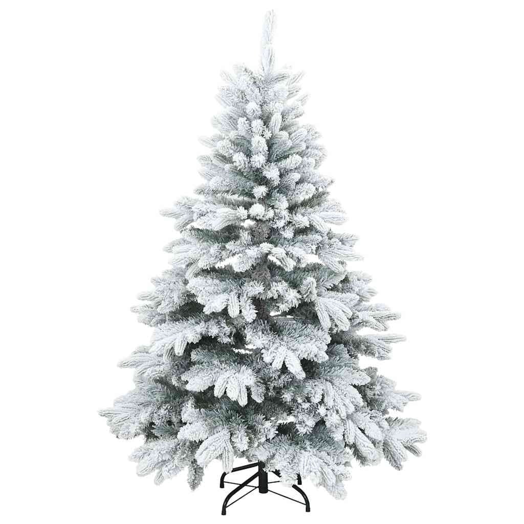 Vidaxl Sapin de Noël enneigé 120 cm - Jusqu'à -34% de remise immédiate