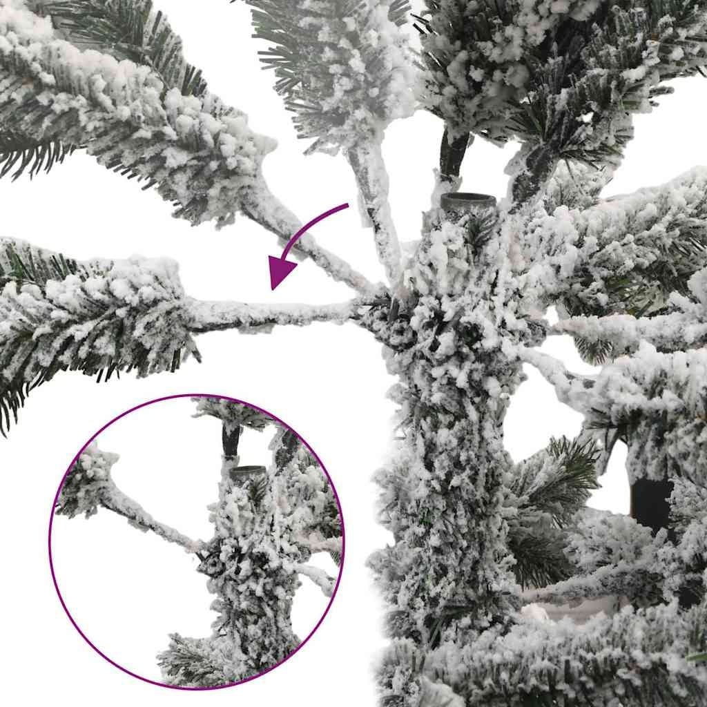Vidaxl Sapin de Noël enneigé 120 cm - Jusqu'à -34% de remise immédiate