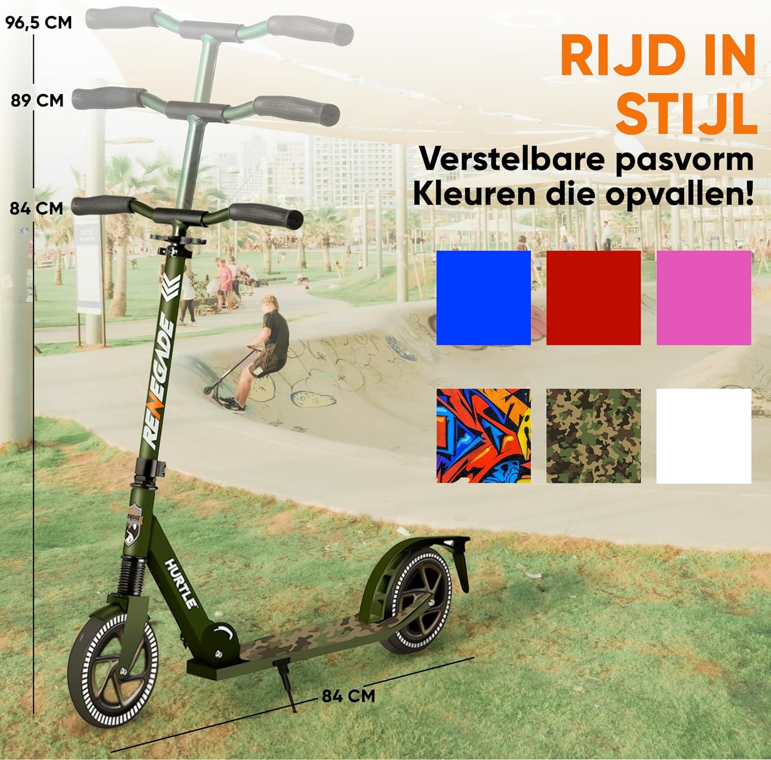 Trottinette Pliable Camouflage - Jusqu'à -29% de remise