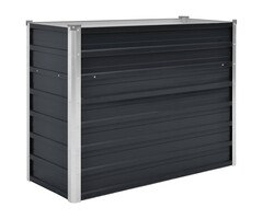 Vidaxl Jardinière surélevée acier anthracite 100x77cm - Jusqu'à -51% sur l'outlet