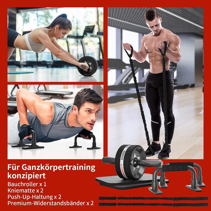 Kit de fitness 6-en-1 : Renforcement abdominal - Jusqu'à -27% de remise