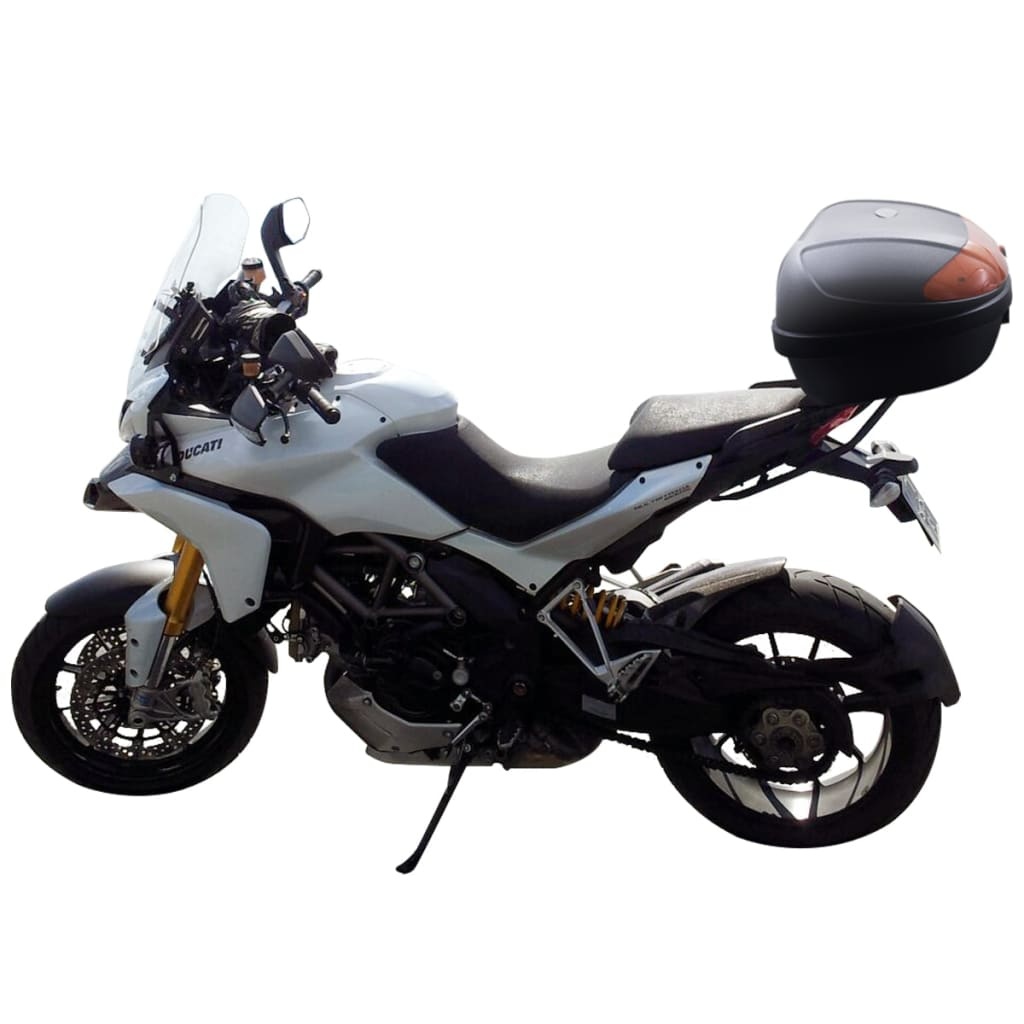 Vidaxl Top-case moto 72 L - Noir - Jusqu'à 46% de réduction