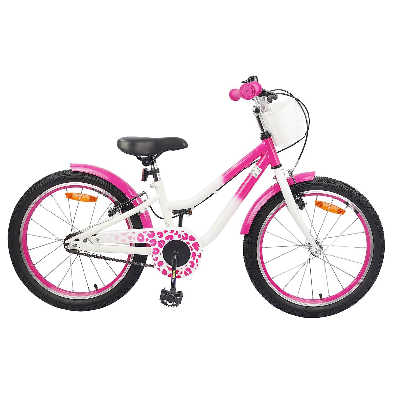 Vidaxl Vélo Enfant 18 Pouces Rose - 5 à 7 ans - Jusqu'à -35%