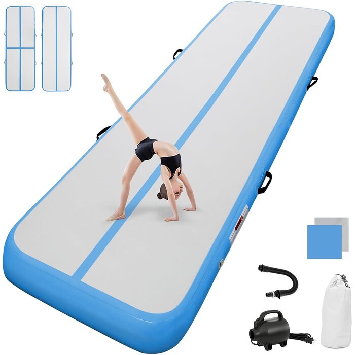 Tapis de gymnastique gonflable - Jusqu'à -35% sur votre équipement sportif