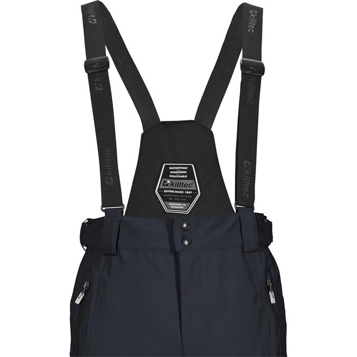 Killtec Pantalon de ski homme à bretelles - Noir - Taille L - Jusqu'à -34%