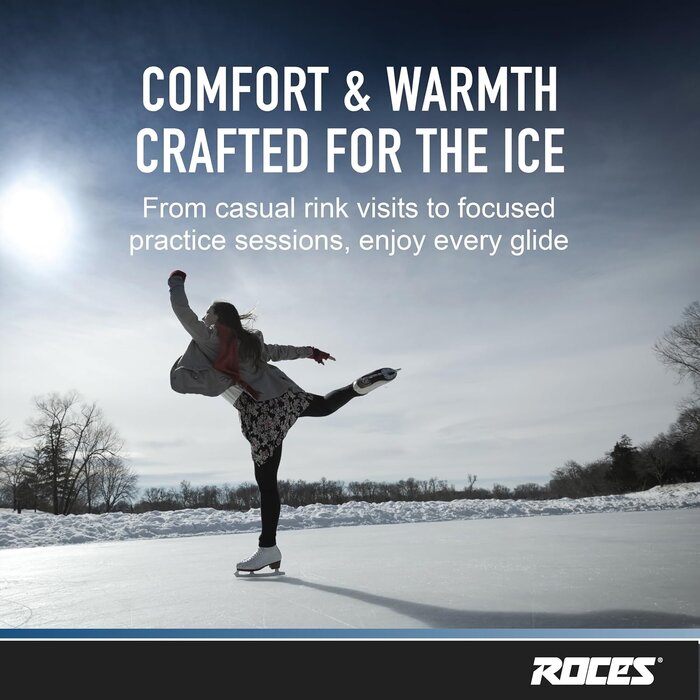 Roces Patins à glace femme Paradise - Blanc - Taille 42 - Jusqu'à -34%