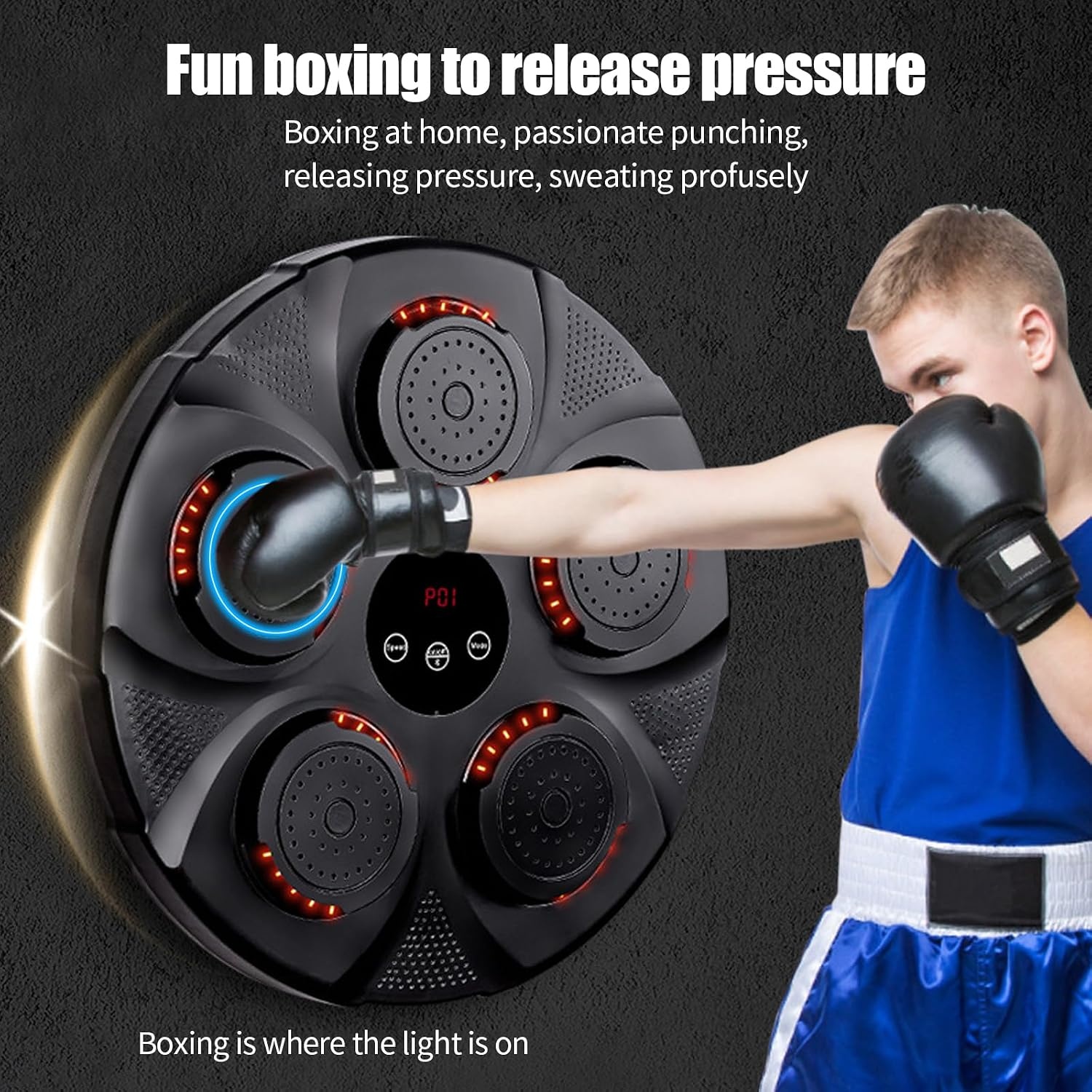 Machine de boxe musicale Bluetooth - Jusqu'à 35% de réduction