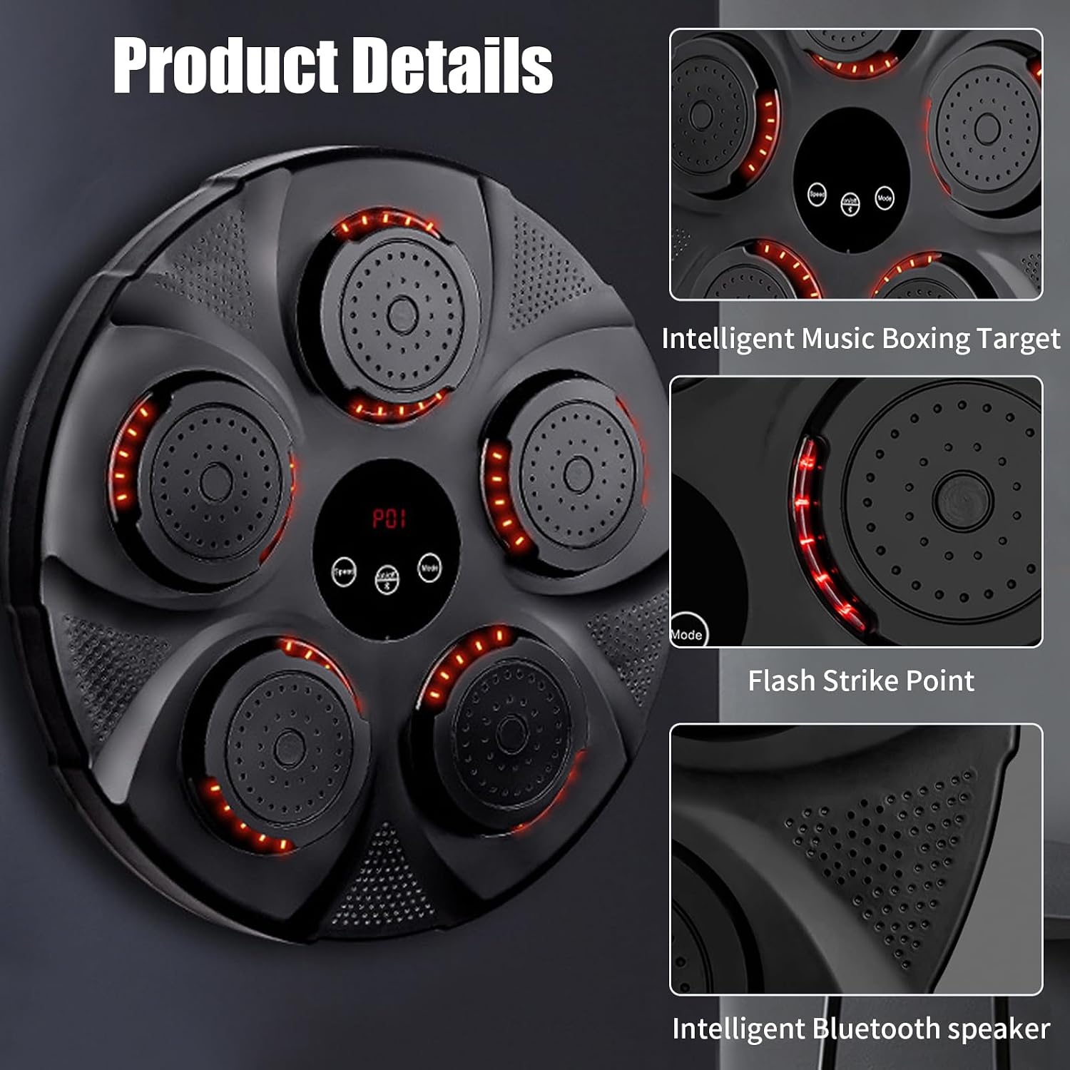 Machine de boxe musicale Bluetooth - Jusqu'à 35% de réduction