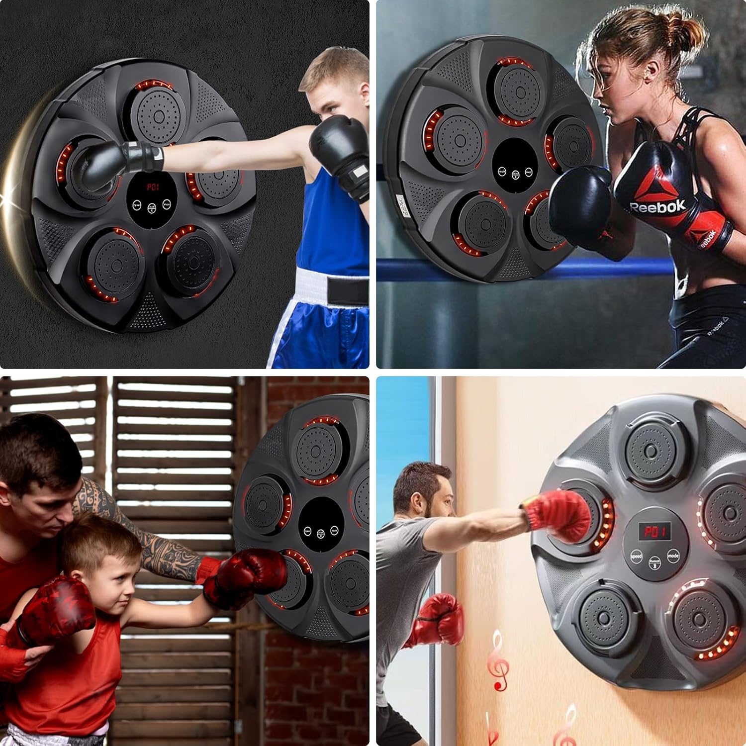 Machine de boxe musicale Bluetooth - Jusqu'à 35% de réduction